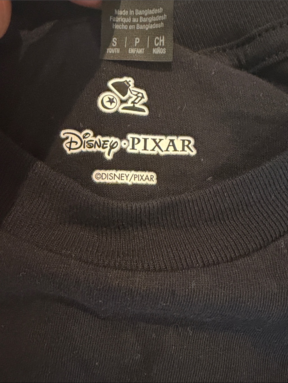 Toy Story Sid Black Skull Graphic Tee - Picture 3 of 3